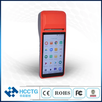 R330C беспроводной wifi Bluetooth 3G портативный платежный терминал Android pos с 58-мм термопринтером