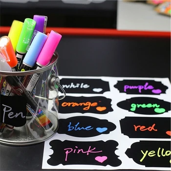 1ШТ 8 цветов ручка для изготовления белой доски, маркер для белой доски, жидкий мел, стираемая ручка для изготовления стеклокерамики, легкое стирание
