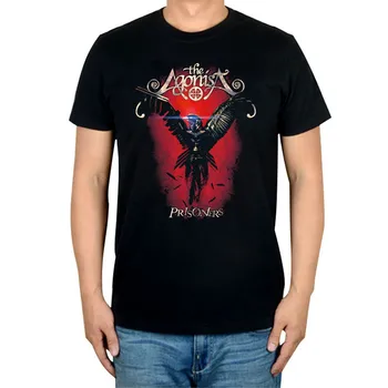 Darkrai 10 Дизайнов The Agonist Rock Черная футболка Demon Crow Для фитнеса с принтом в стиле хэви-метал, футболки с рисунком Рокера, Футболки для скейтборда