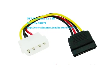 Serial ATA SATA II 15Pin для подключения кабеля питания к жесткому диску 4Pin IDE/Бесплатная доставка/2 шт.