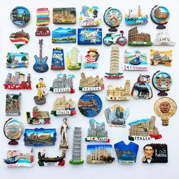 Италия Аромат 3D Магниты на холодильник, Магнитные туристические сувениры, украшения, изделия ручной работы