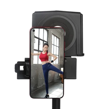 обновленная версия телесуфлера для смартфона Desview T1 Телесуфлер Desview mini для зеркальной камеры/телефона с комплектом телефонов