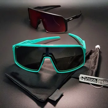 Велосипедные поляризационные очки с цельными линзами, спортивные солнцезащитные очки для улицы UV400