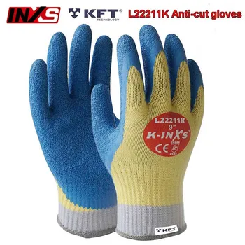 ЗАЩИТНЫЕ перчатки INXS, устойчивые к порезам, Высокая термостойкость, покрытие 100 градусов, перчатки, защищающие от порезов, износостойкие защитные перчатки