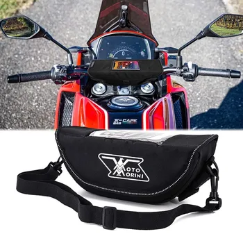 Мотоциклетная Сумка с Ручкой, Навигационная Сумка для мобильного телефона, Непромокаемая Сумка для Moto Morini X-Cape XCape 650X 2022, сумка для хранения Руля