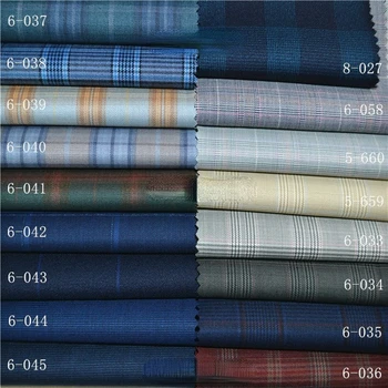 0,5 м Высококачественная Костюмная ткань для мужчин, Шерстяные брюки в клетку, юбка, закрывающаяся на полметра, Камвольная, темно-синяя, серая, Темно-зеленая