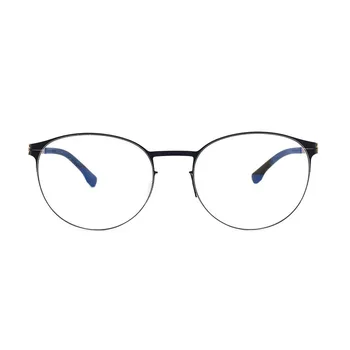 Берлинский бренд, оправа для очков из нержавеющей стали, очки ручной работы, деловые мужские супертонкие легкие очки по рецепту