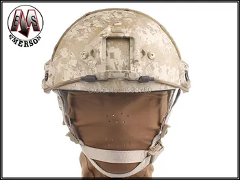 ABS Шлем для бейсджампинга EMERSON FAST Helmet MH TYPE color EM5658D Цифровой защитный шлем для пустыни лучший!