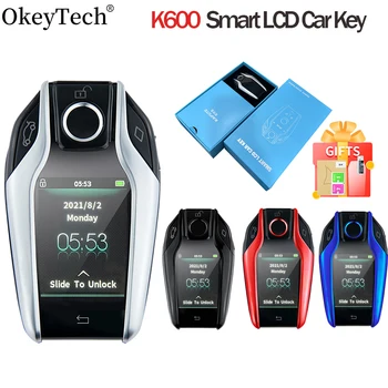 Универсальный модифицированный ЖК-экран Smart Remote Key K600 Для BMW, Benz, Ford, Hyundai, Audi, Toyota с бесключевым доступом