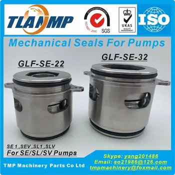 Механические уплотнения GLF-SE-22, GLF-SE-32 TLANMP 96102361/96102360 для насосов серии GLF SE/SL/SV - Уплотнения насосов SE1 SEV SL1 SLV