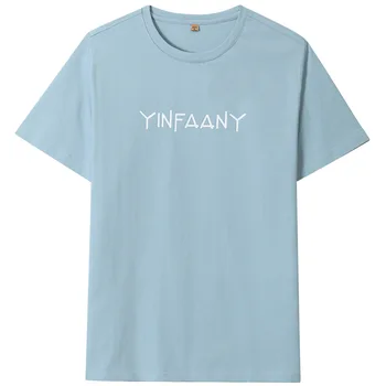 11391 Мужские футболки, Летняя футболка с коротким рукавом, мужская Простая креативная дизайнерская линия с перекрестным принтом, хлопковые брендовые рубашки, мужские Топы, тройники