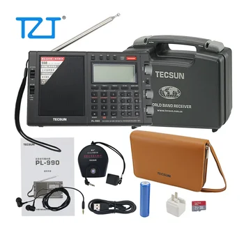 Для Tecsun Radio PL-990 Портативный Полнодиапазонный Радиоприемник FM LW MV SW SSB Радио DSP Музыкальный Динамик