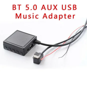 Музыкальный адаптер BT 5.0 AUX USB Bluetooth, микрофонный аудиокабель для радио Pioneer, IP-шина P99 P01, стереомодуль Bluetooth