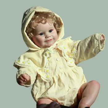 Прекрасная Мэдди 60 см, готовая кукла-реборн, реалистичная кукла ручной работы, реалистичные подарки для ребенка Реборн muñecas reales para niñas