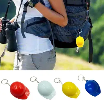 Мини шлем форма анти-ржавчины альпинизма брелок кольцо крюк яркий цвет брелок кулон аксессуары для активного отдыха