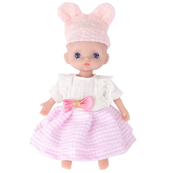 IVITA WG1568 5,51 дюймов 100 г 100% Всего Тела Силиконовые Куклы Reborn Baby Мини Неокрашенная Незаконченная Реалистичная Кукла для Детских Игрушек