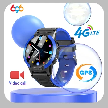 4G Детский GPS-трекер местоположения в реальном времени, умные часы, Водонепроницаемая камера, Beidou LBS SOS, WIFI, Детский видеозвонок, SIM-карта, умные часы
