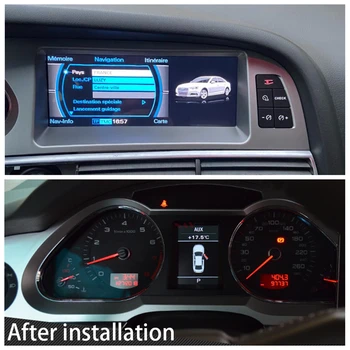 2 Din Для Audi A6 C6 4F 2005-2012 Android Автомобильный Радиоприемник Стерео Приемник Авторадио Мультимедийный Плеер GPS Навигация Экран Головного Устройства