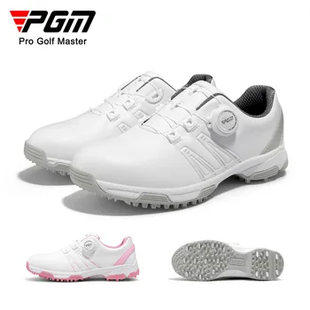 PGM/ Женские туфли для гольфа, женская спортивная обувь с ремешком на ручке, Водонепроницаемые противоскользящие женские легкие Мягкие дышащие кроссовки XZ283