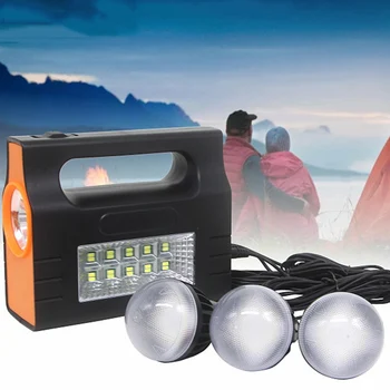 Портативные солнечные фонари ZK20, Мощный фонарик, USB-Аккумуляторная лампа для кемпинга, Аварийный ручной фонарик, Водонепроницаемый