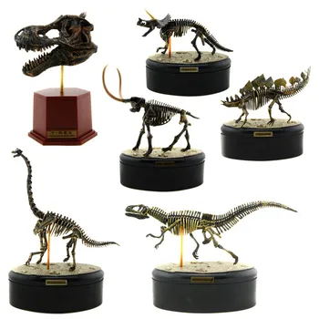 Скелеты динозавров, Сборные игрушки динозавров для мальчиков и девочек, 3D пазл, Тематическая вечеринка с динозаврами, подарок на день рождения