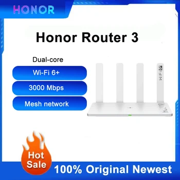 Оригинальный маршрутизатор Honor 3 WiFi 6 + 3000 Мбит/с, 2,4 ГГц и 5 ГГц, двухъядерный 128 МБ Беспроводной WiFi удлинитель, Умный Домашний маршрутизатор, простая настройка