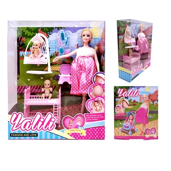 Кукольный домик, аксессуары для колясок для Барби 11,5 