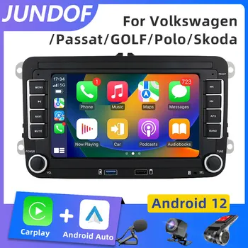 Автомобильный Радиоприемник 2din Android Auto Для Volkswagen VW CC Passat B7 Polo Golf 5 6 Jetta mk5 mk6 Carplay Аудио Стерео Цифровой мультимедийный Плеер