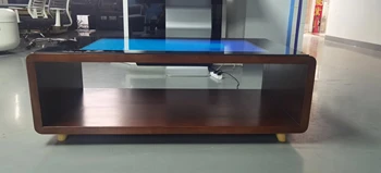 Деревянный стол для видеоигр, интерактивный сенсорный ЖК-монитор 43-49 дюймов, цифровой журнальный столик, WIFI 