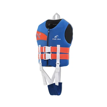 Неопреновые спасательные жилеты с высокой плавучестью для детских водных видов спорта, катания на лодках, лыжах, жилет для вождения, плавающая куртка для серфинга, гребли