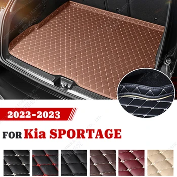 Водонепроницаемый коврик для багажника автомобиля LUTEHIL с высокой стороны для Kia Sportage 2022 2023, Автомобильные Аксессуары на заказ, украшение интерьера Авто