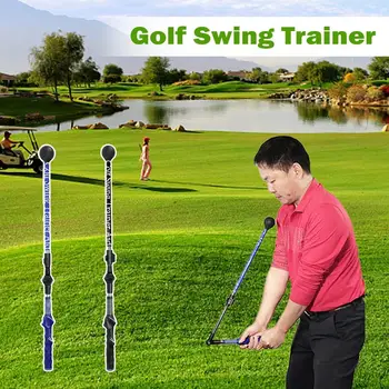 Тренажер для гольфа, приспособление для тренировки гольфа, регулируемое портативное приспособление для тренировки гольфа, улучшающее шарнирное вращение предплечья, поворот плеча