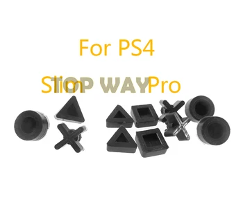 100 комплектов Для Sony PS4 PS 4 Pro Тонкий Корпус Консоли Чехол Резиновые Ножки Крышка Силиконовое Дно Резиновые Ножки Колодки Крышка Крышка