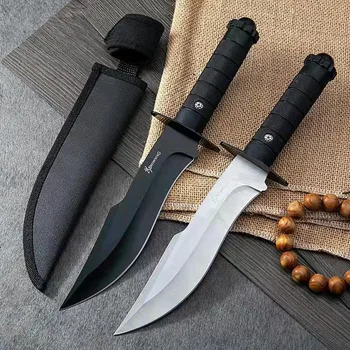 Нож для выживания в дикой природе, походный нож с защитой от высоты, Сабельный Прямой Нож, Фруктовый нож