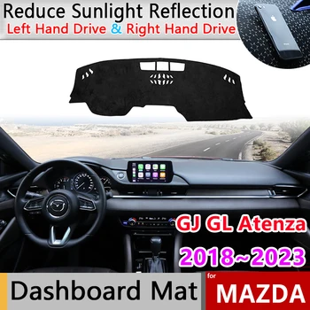 Коврик для приборной панели автомобиля Mazda 6 Mazda6 GJ GL Atenza 2018 ~ 2023 2019 2020 Противоскользящий Ковер Солнцезащитный Козырек Коврик для приборной панели Аксессуары