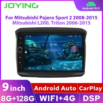 8 ГБ 128 ГБ 9 Дюймов Android Автомобильный Радиоприемник Стерео Bluetooth Беспроводной Carplay Мультимедийный Для Mitsubishi Pajero Sport L200 Triton 2008-2015