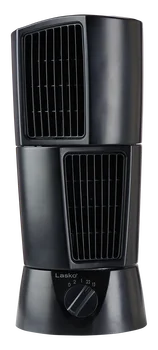 Настольный двухскоростной настольный вентилятор Wind Tower, осциллирующий, с несколькими направлениями вращения, T14305, черный